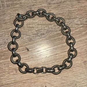 Sterling silver Bergere necklace/choker